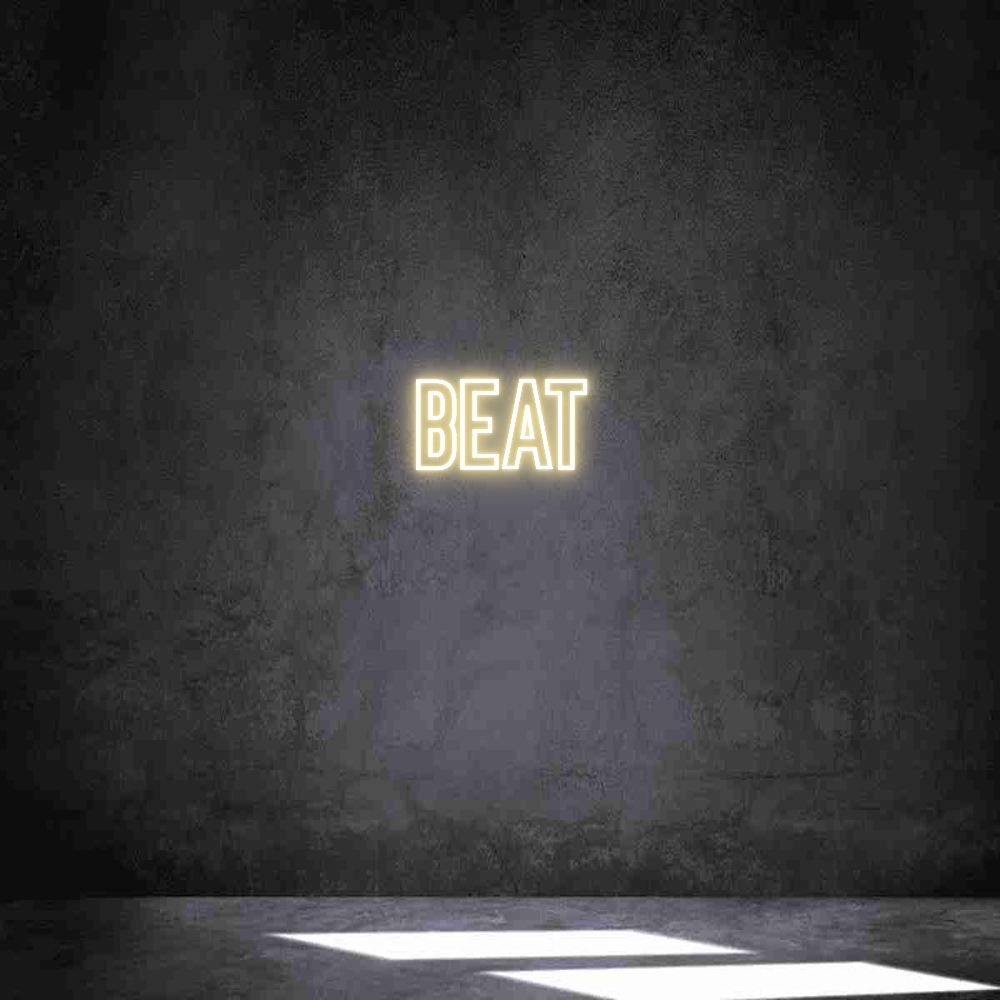 Néon personnalisé: Beat