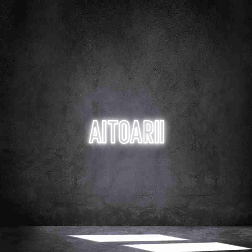 Néon personnalisé: AITOARII