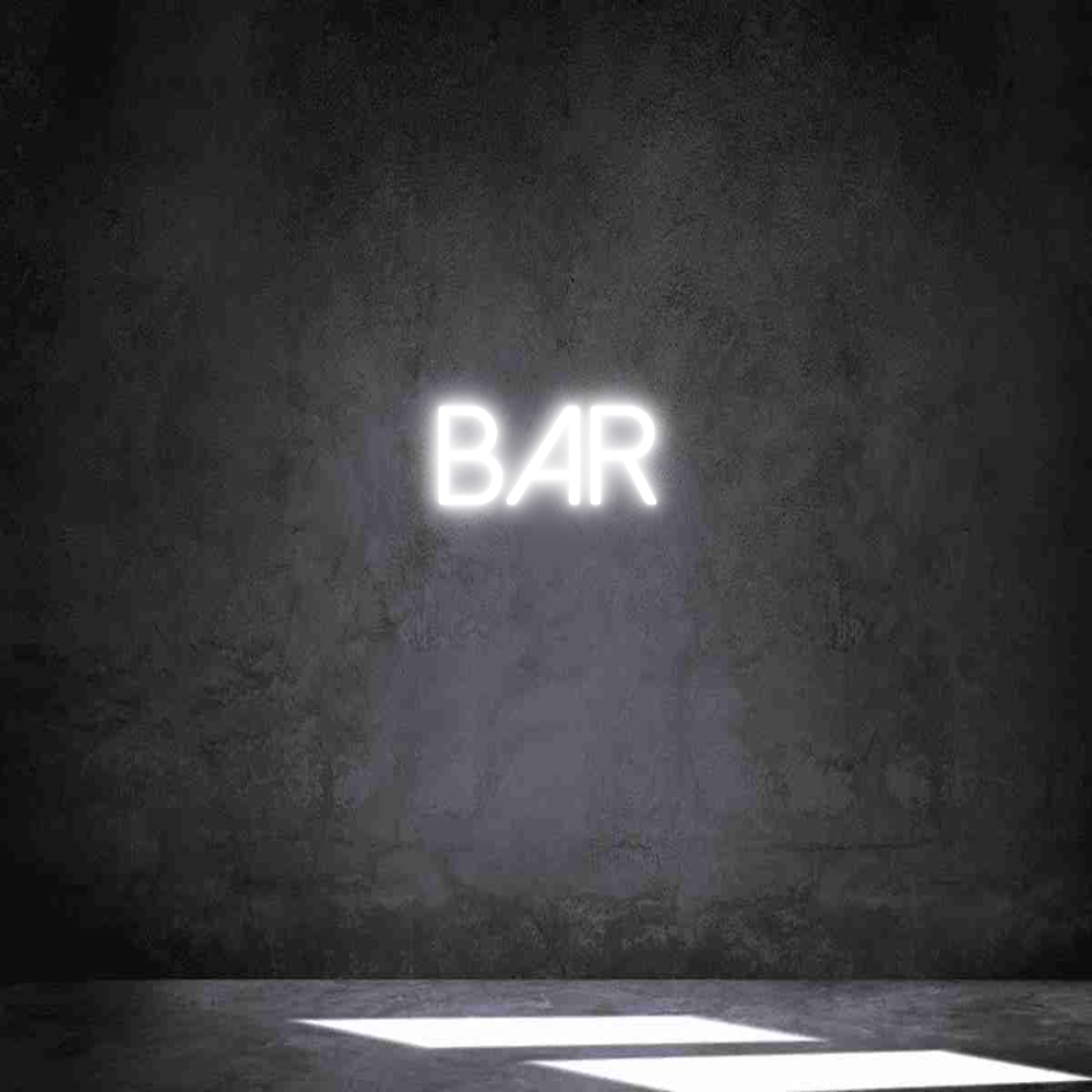 Néon personnalisé: bar