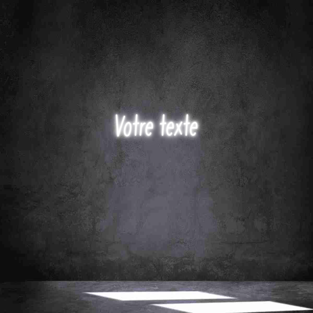 Néon personnalisé: Votre texte
