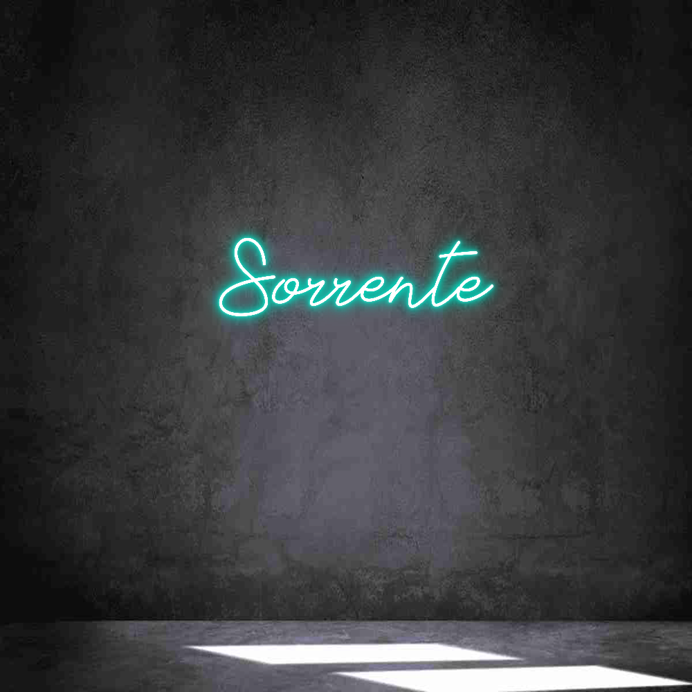 Néon personnalisé:  Sorrente