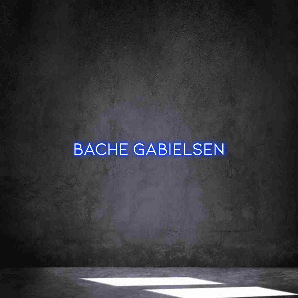 Néon personnalisé: Bache gabielsen