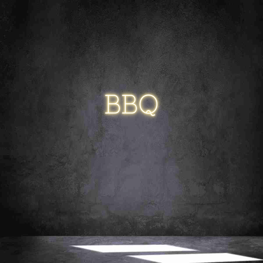 Néon personnalisé: BBQ