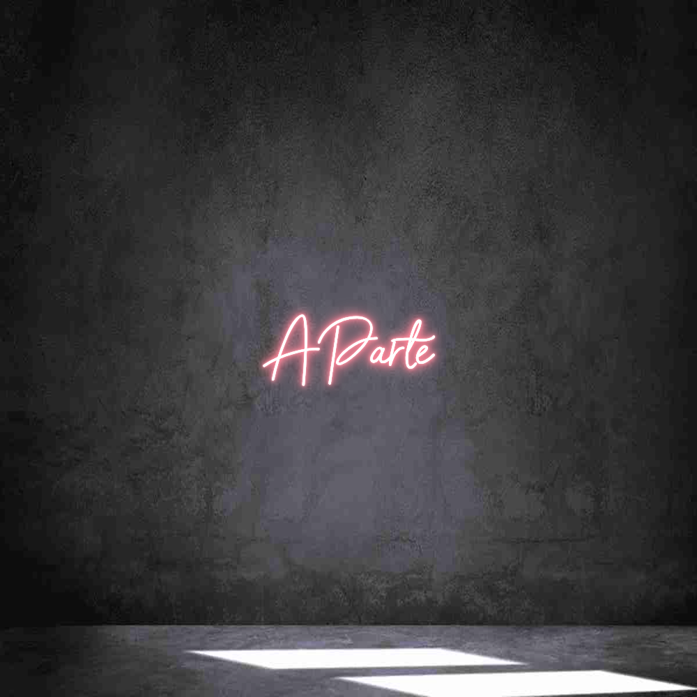 Néon personnalisé: AParté