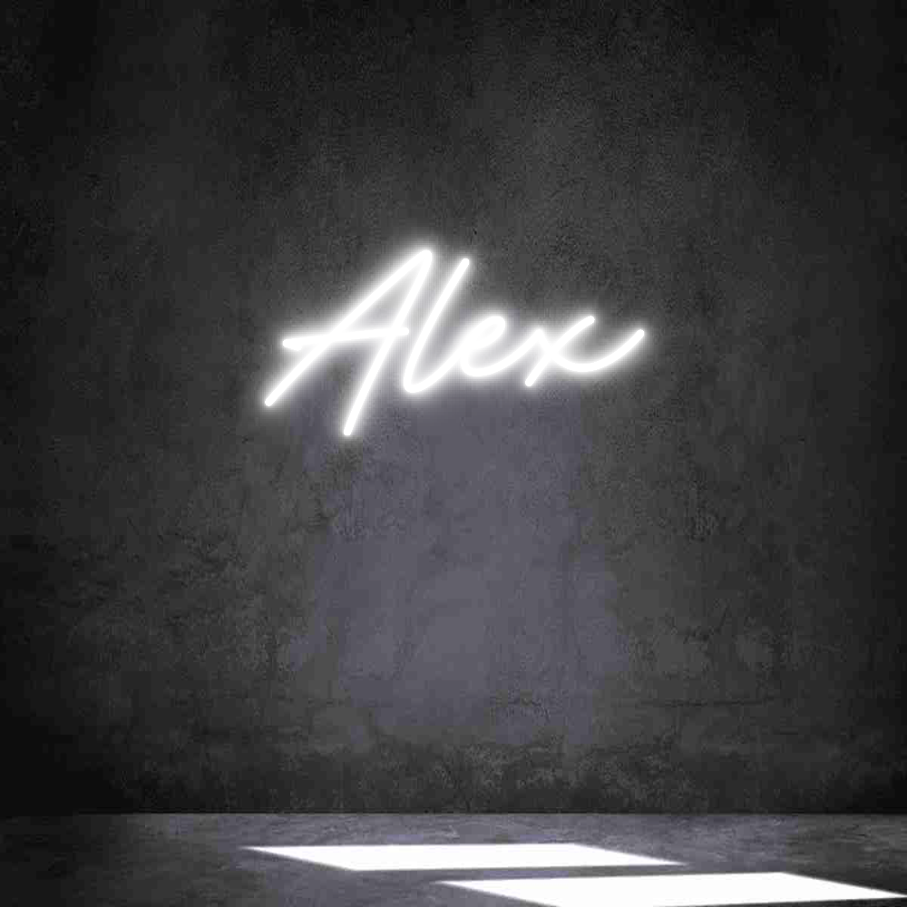 Néon personnalisé: Alex
