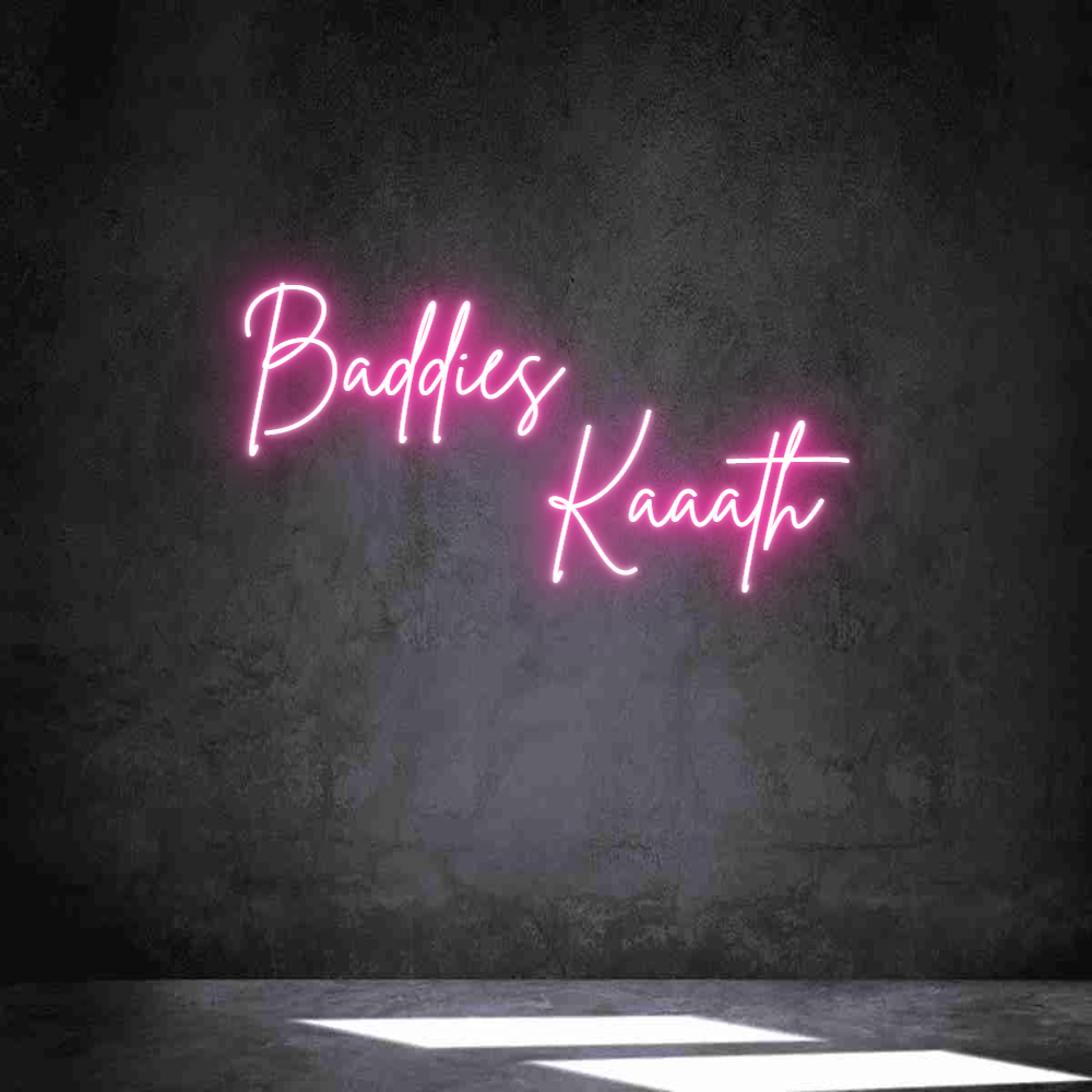 Néon personnalisé: Baddies 
   ...