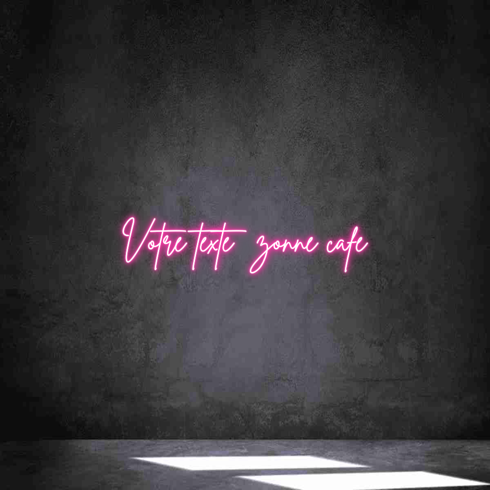 Néon personnalisé: Votre texte z...