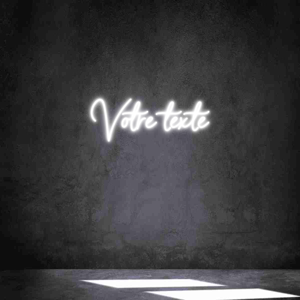 Néon personnalisé: Votre texte