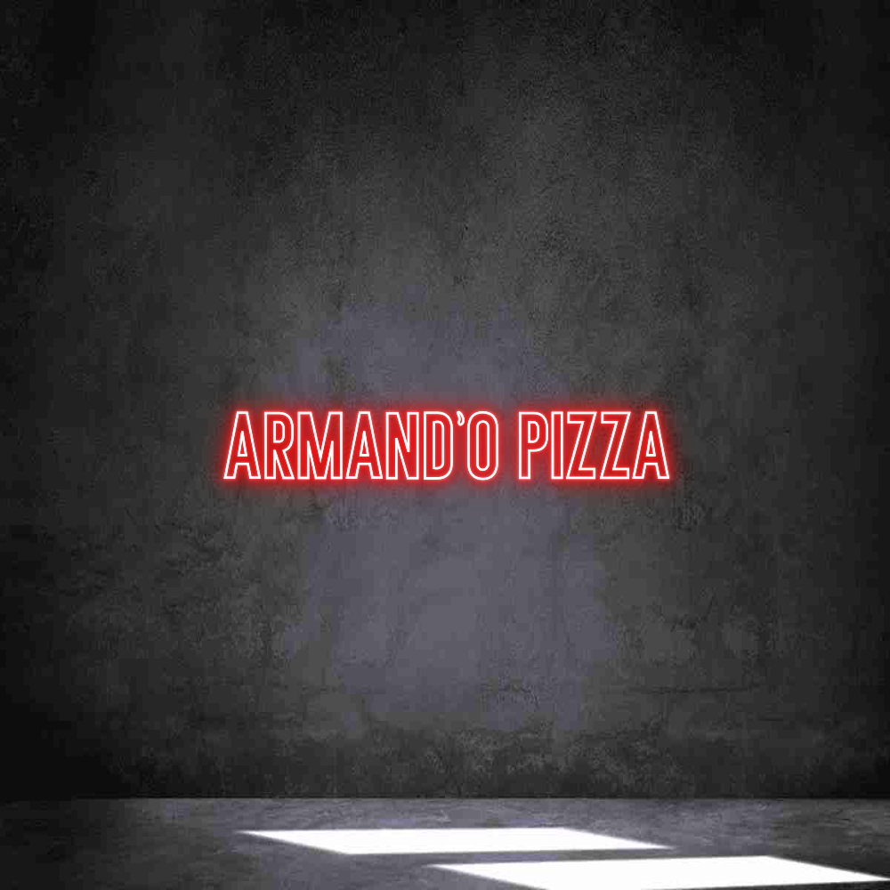 Néon personnalisé: ARMAND’O PIZZA