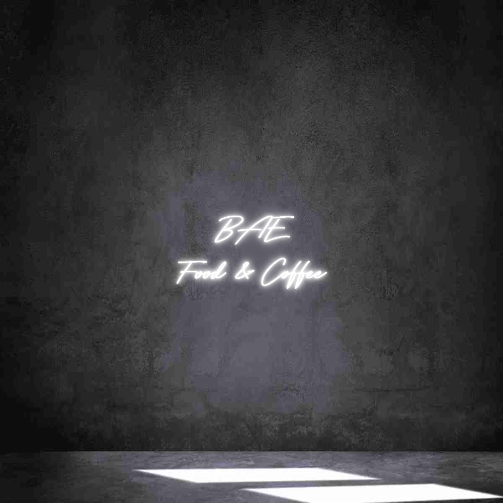 Néon personnalisé: BAE
Food & C...