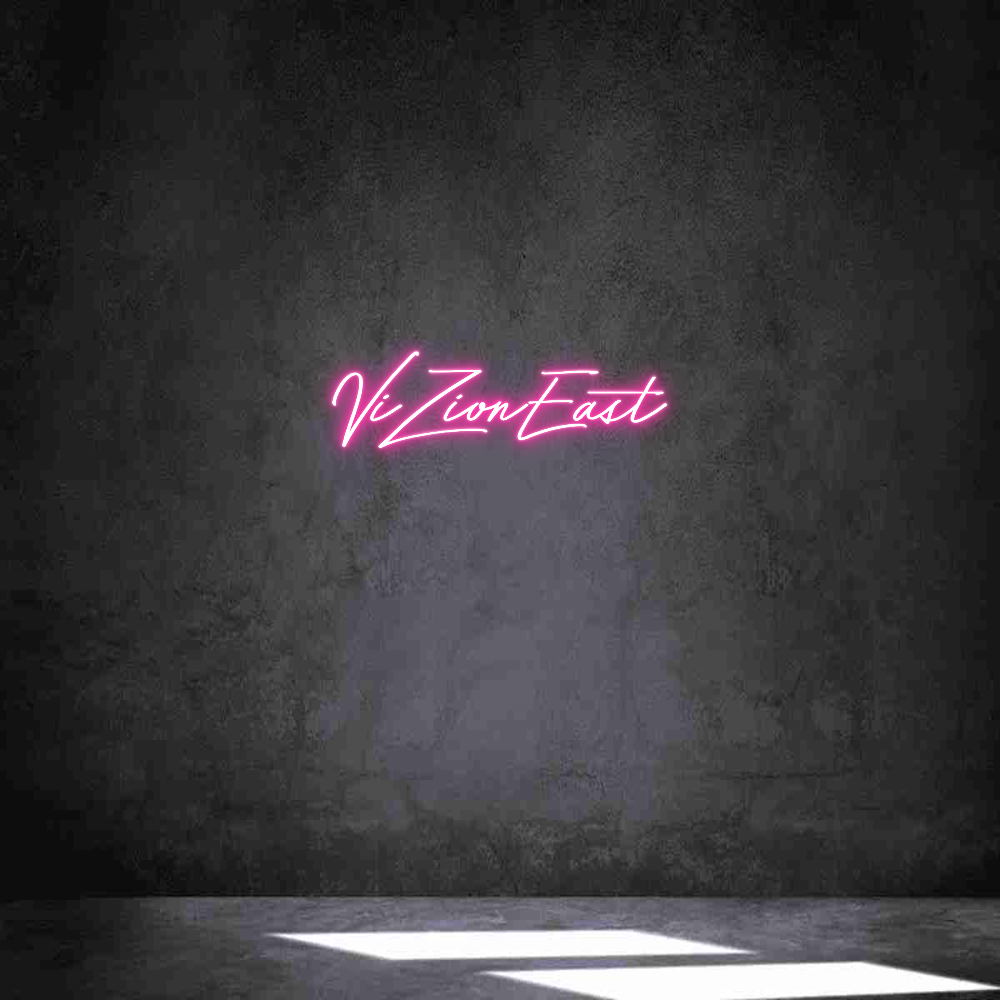 Néon personnalisé: ViZionEast