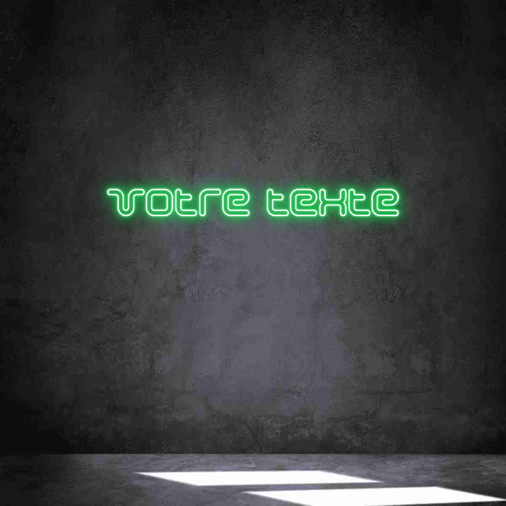Néon personnalisé: Votre texte