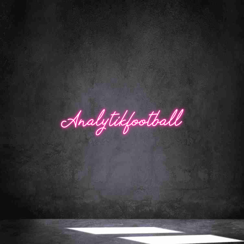 Néon personnalisé: Analytikfootb...