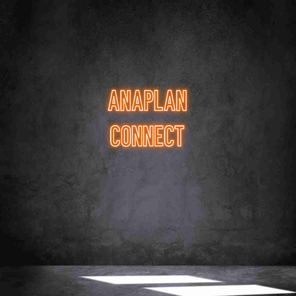 Néon personnalisé: Anaplan
CONN...