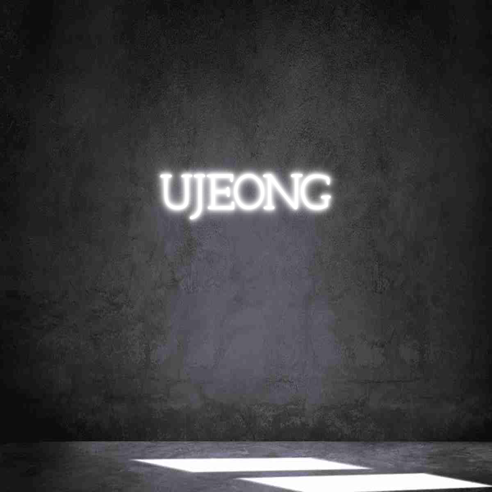 Néon personnalisé: UJEONG