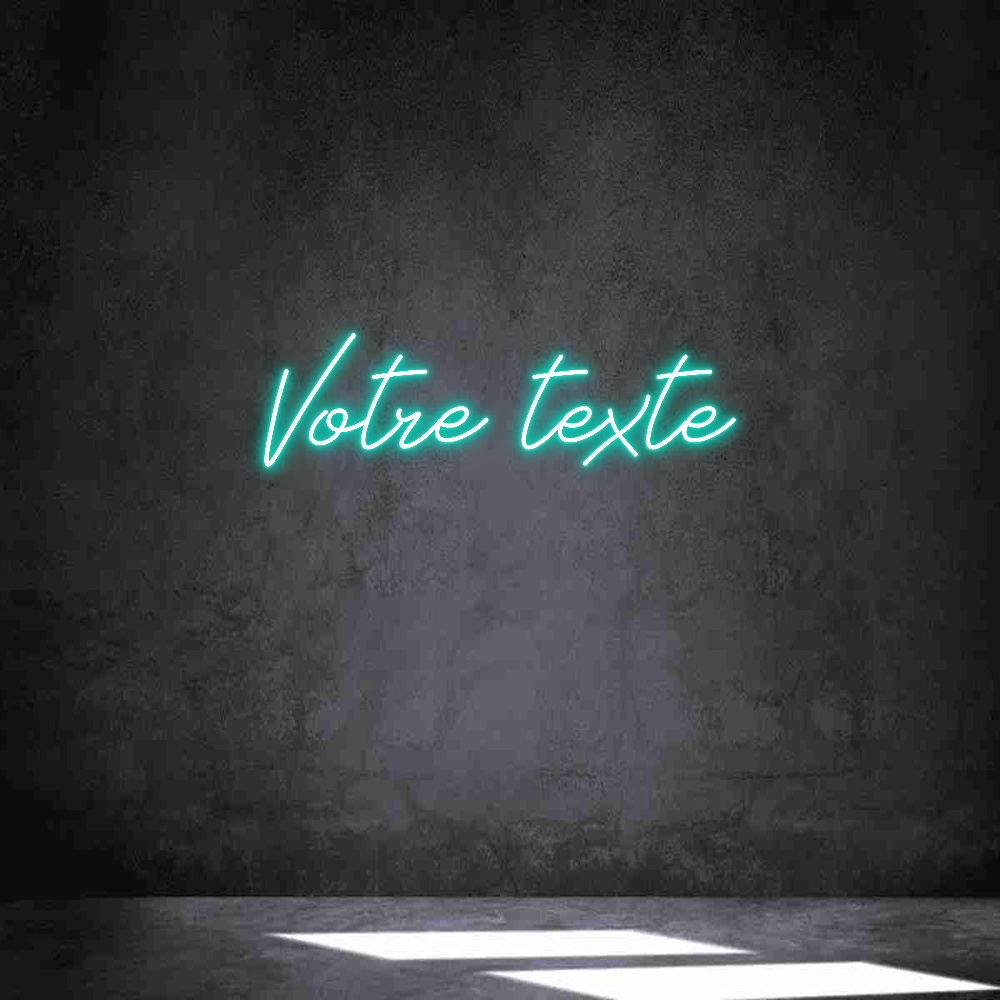 Néon personnalisé: Votre texte
