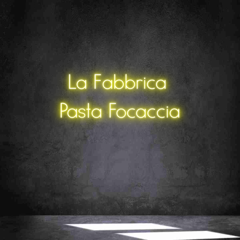 Néon personnalisé:  La Fabbrica
...