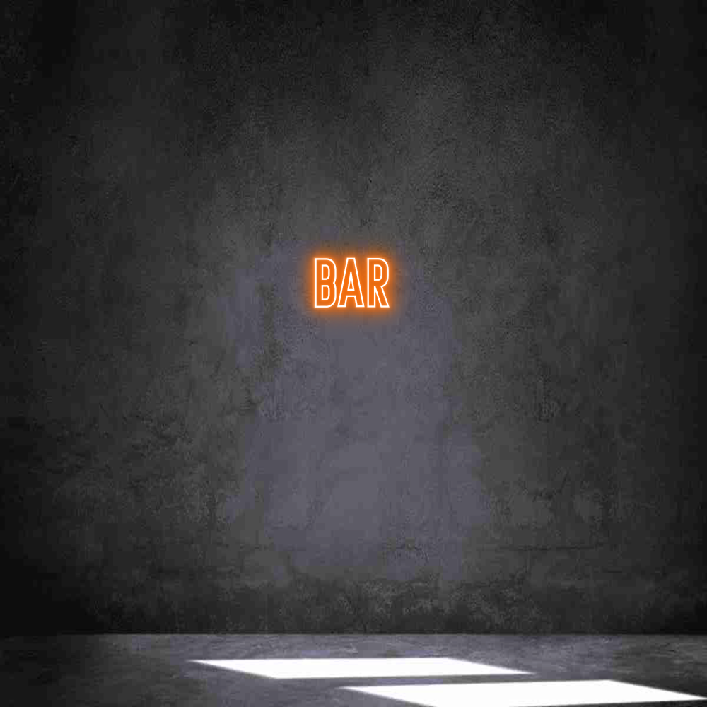 Néon personnalisé: BAR