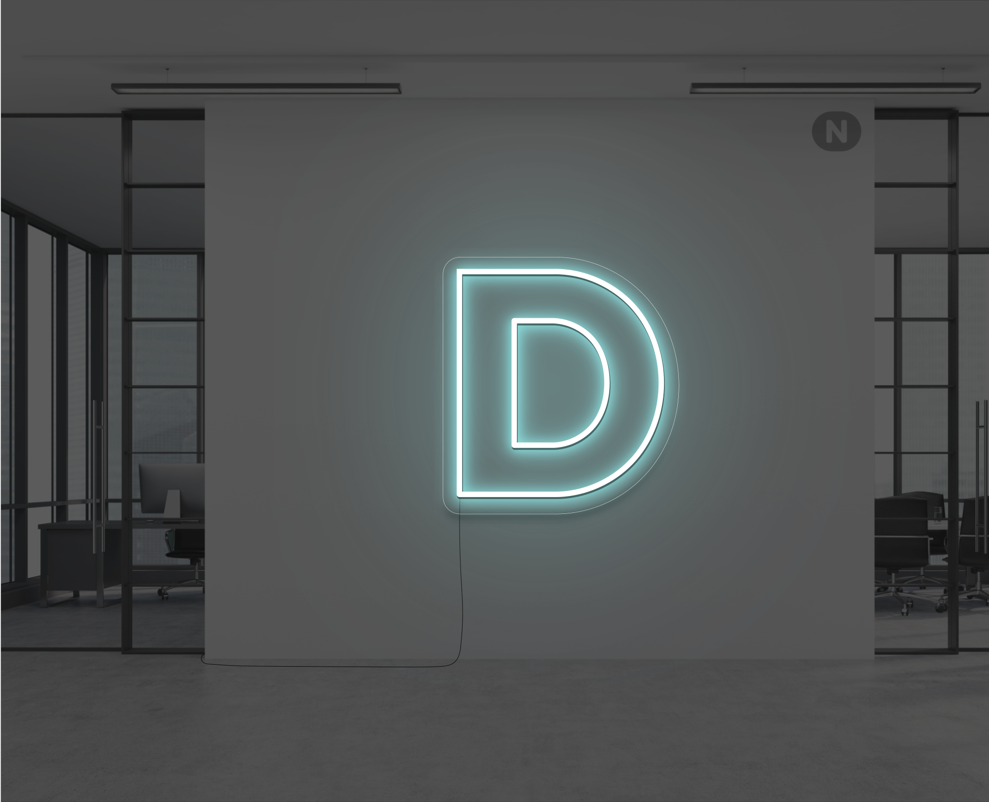 lettre-neon-d-bleu-glacier