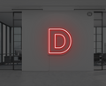 lettre-neon-d-rouge
