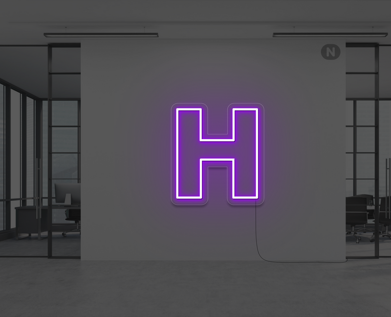 lettre-neon-h-pourpre