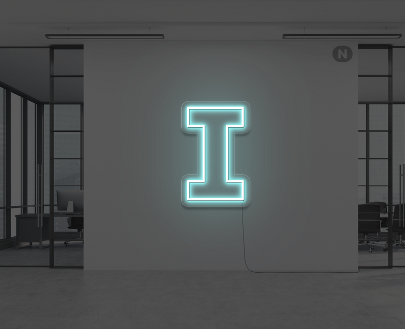 lettre-neon-i-bleu-glacier