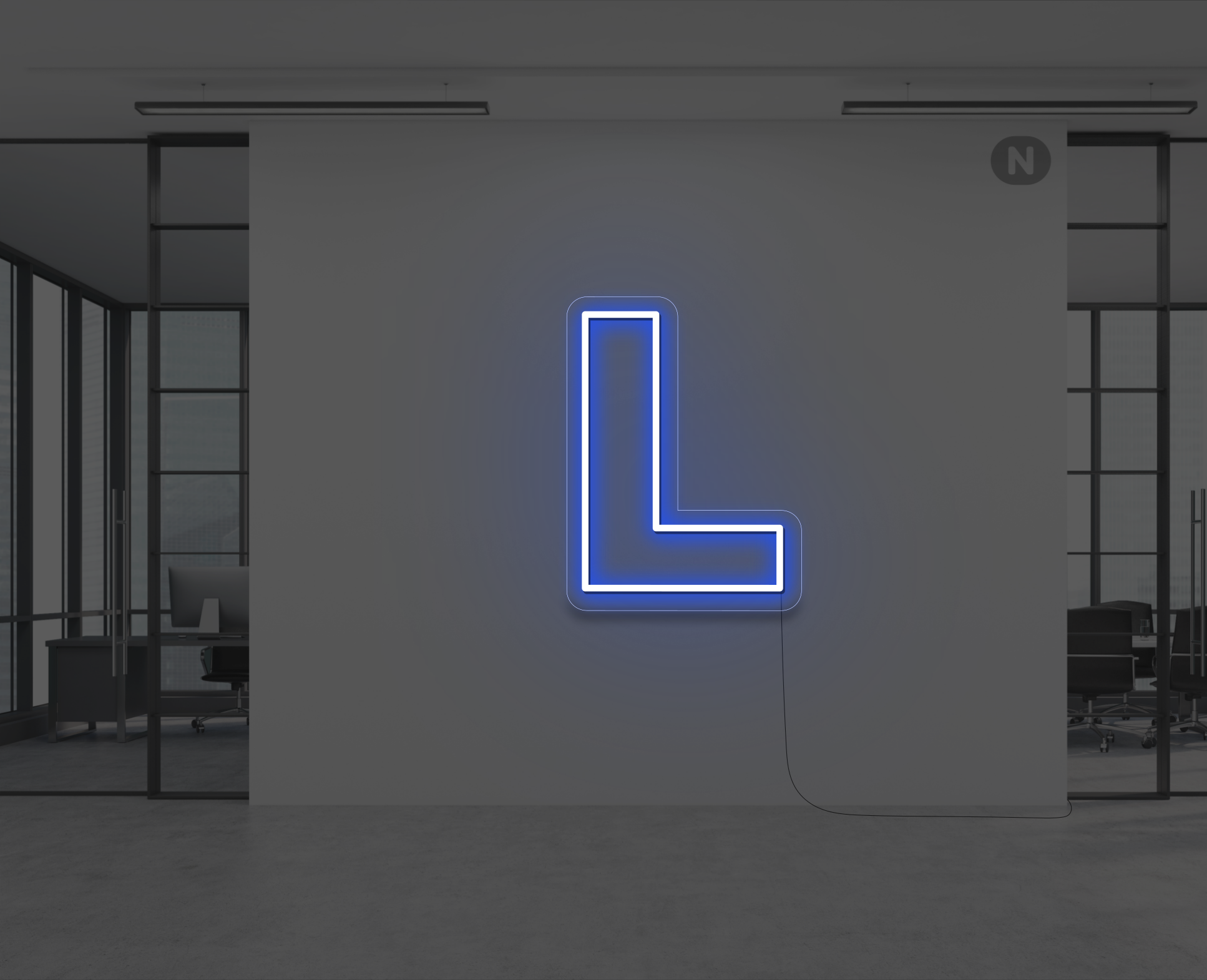 lettre-neon-l-bleu