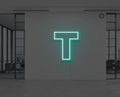 lettre-neon-t-turquoise