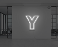 lettre-neon-y-blanc