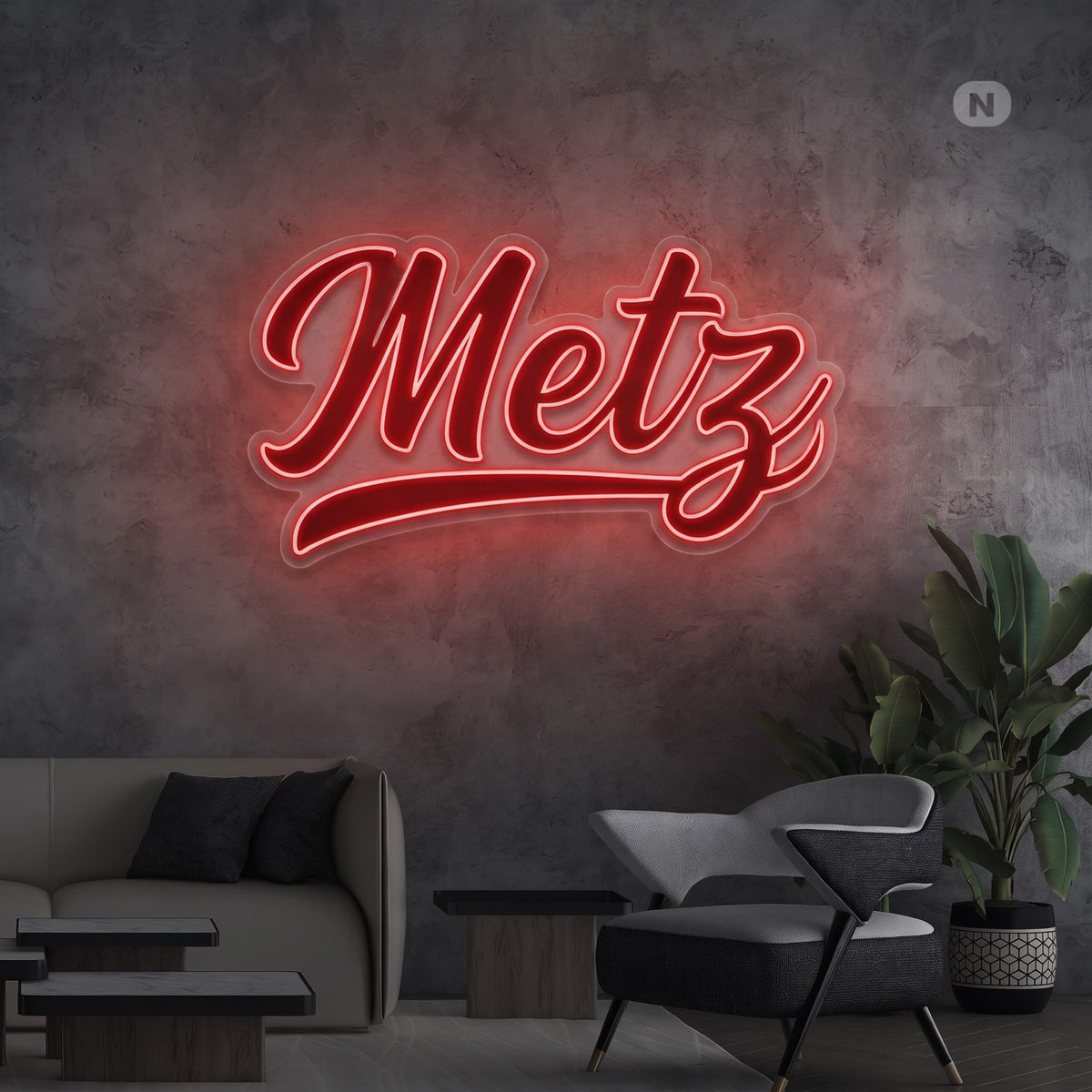 Toilet neon sign