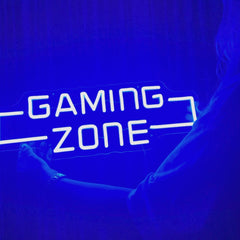 Enseigne néon Gaming Zone