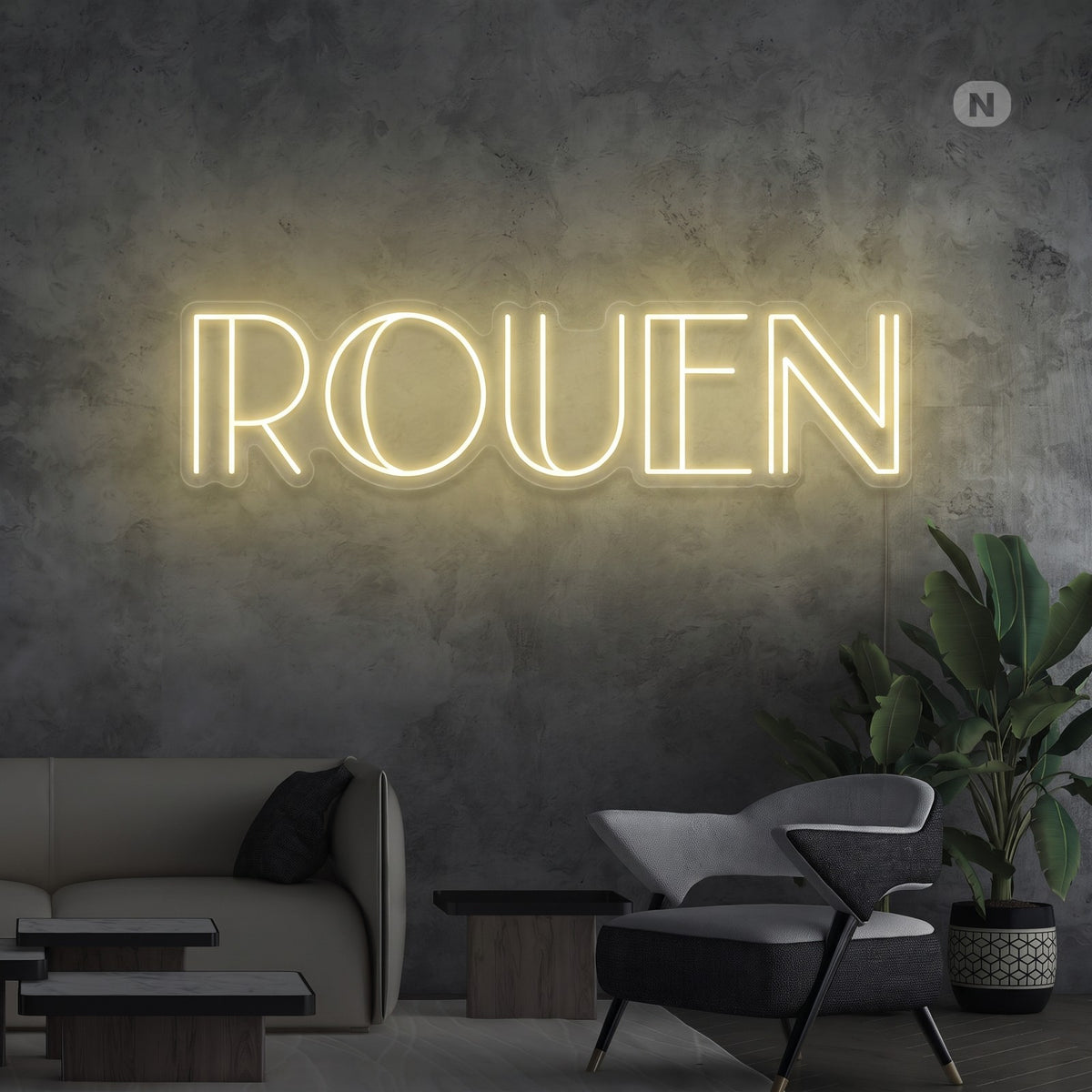 Toilet neon sign