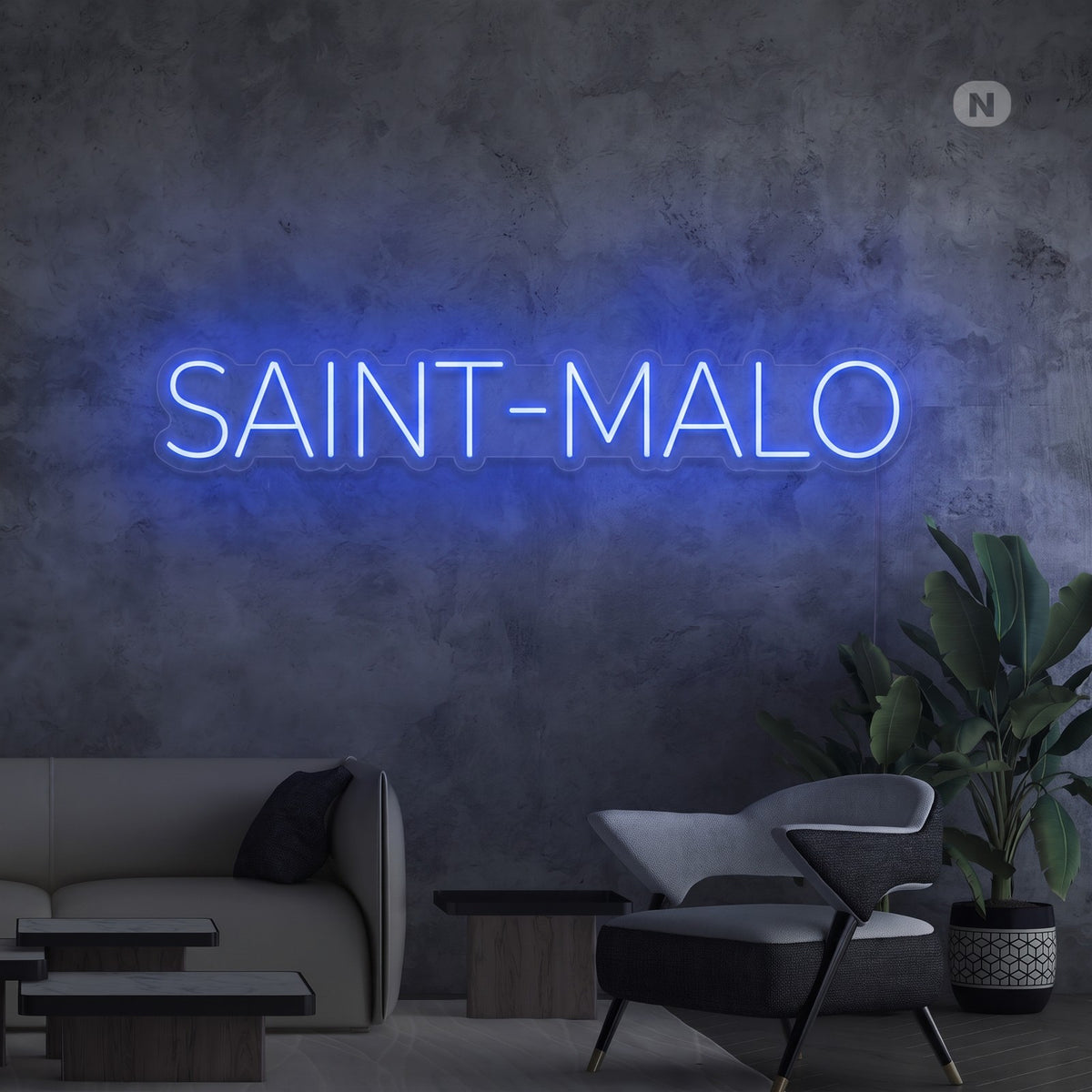 Toilet neon sign