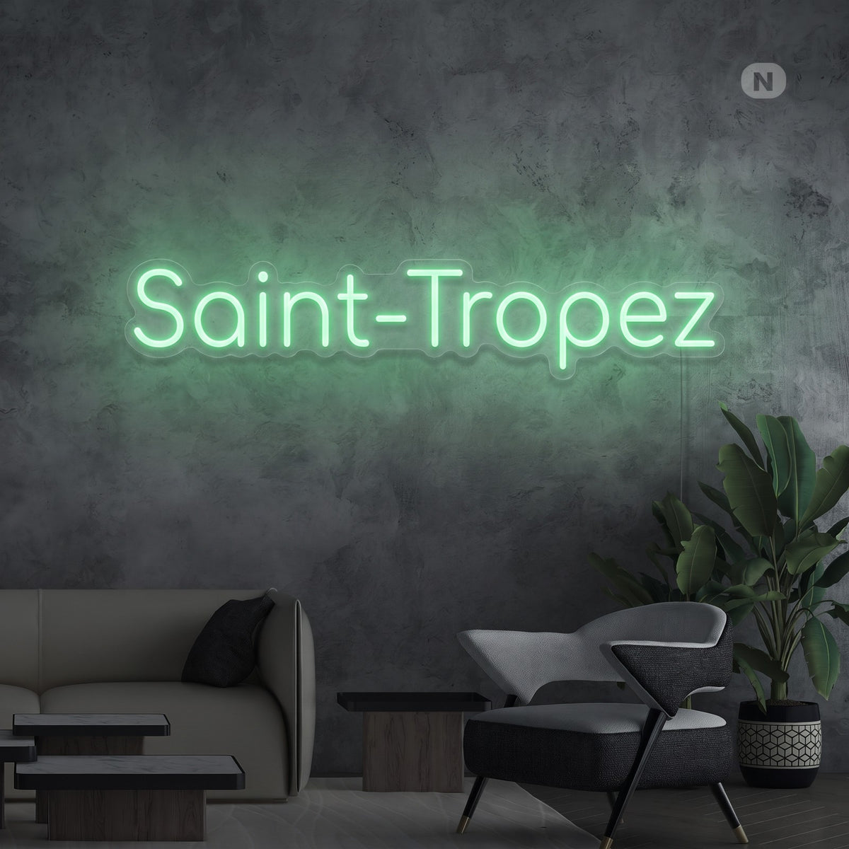 Toilet neon sign
