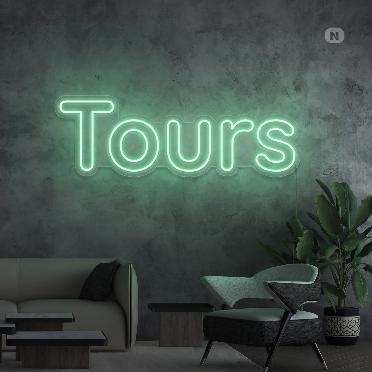 Toilet neon sign