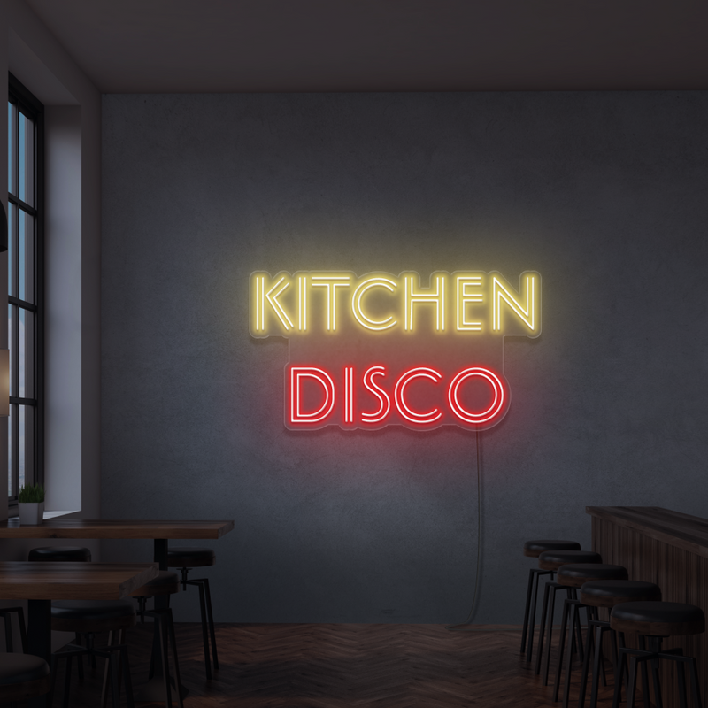 Enseigne néon Kitchen Disco