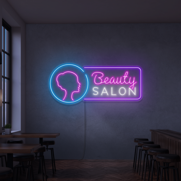 Enseigne néon Beauty Salon 2