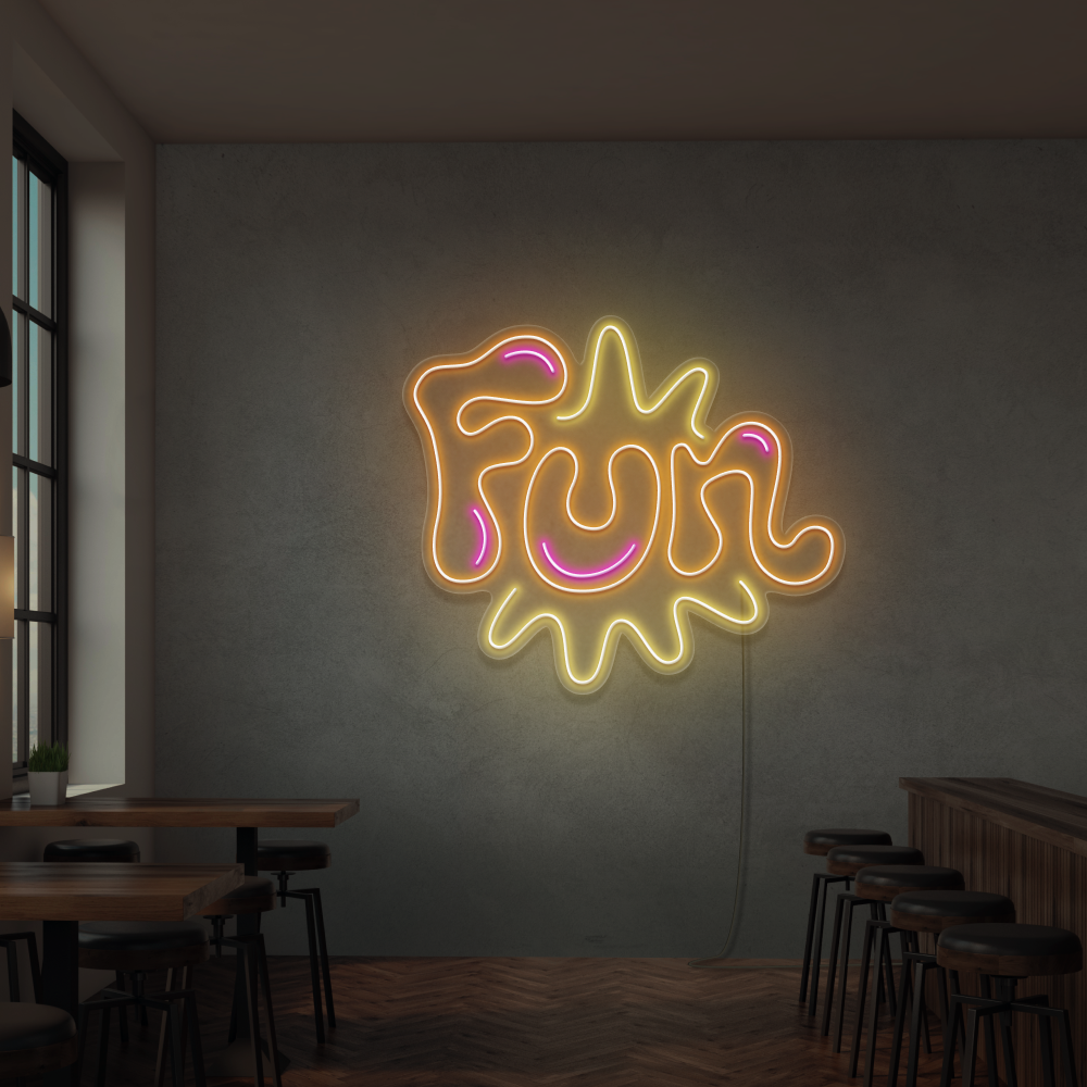 Neon Fun Enseigne néon Fun