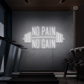 Enseigne néon No Pain No Gain