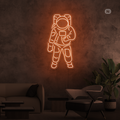 Enseigne néon Astronaute