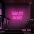 Enseigne néon Beast Mode