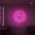 Enseigne néon Cappucino Espresso
