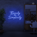 Enseigne néon Beauty in Simplicity