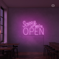 Enseigne néon Open