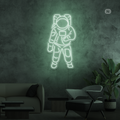 Enseigne néon Astronaute