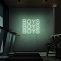 Enseigne néon Boys Boys Boys