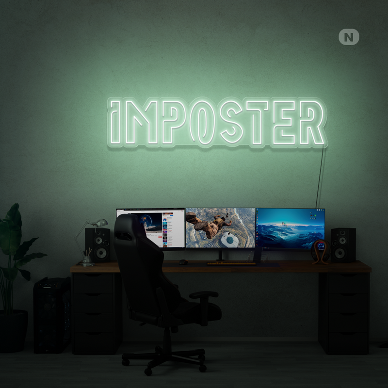 Enseigne néon Imposter