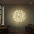 Enseigne néon Cappucino Espresso