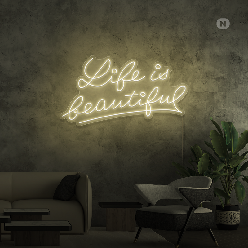 Enseigne néon Life Quote 2