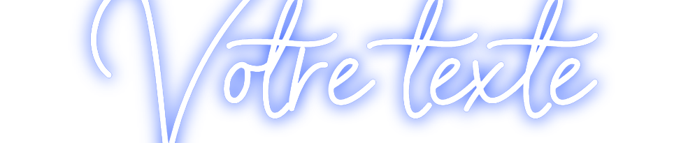 Néon personnalisé: Votre texte
